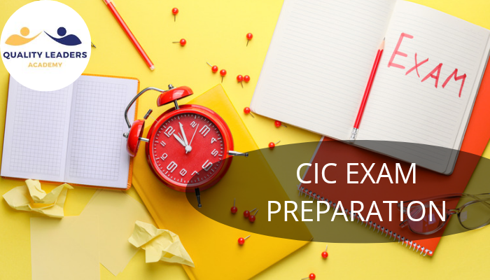 CIC EXAM PREPARATION | YOUR WAY TO SUCCESS