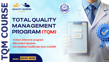 QPS 1003:  Total Quality Management (TQM) in Healthcare Training Course [for ARAB LEARNERS]